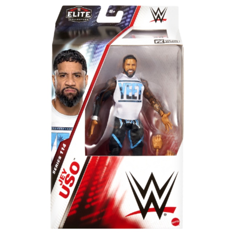 WWE JCH93 JEY USO ELITE COLLECTION 114 ACTION FIGURE