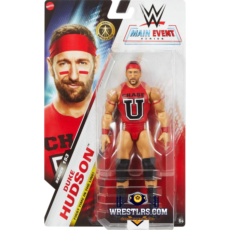 WWE JCV40 DUKE HUDSON WRESTLERS ACTION FIGURE