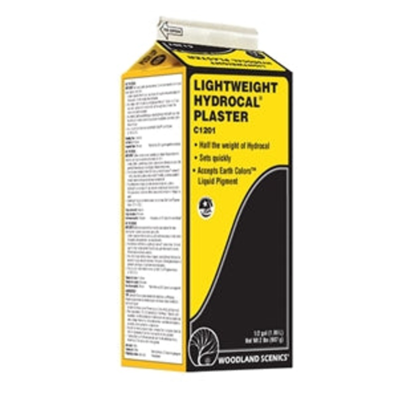 WOODLAND SCENICS C1201 LIGHT WEIGHT HYDROCAL PLASTER 907G