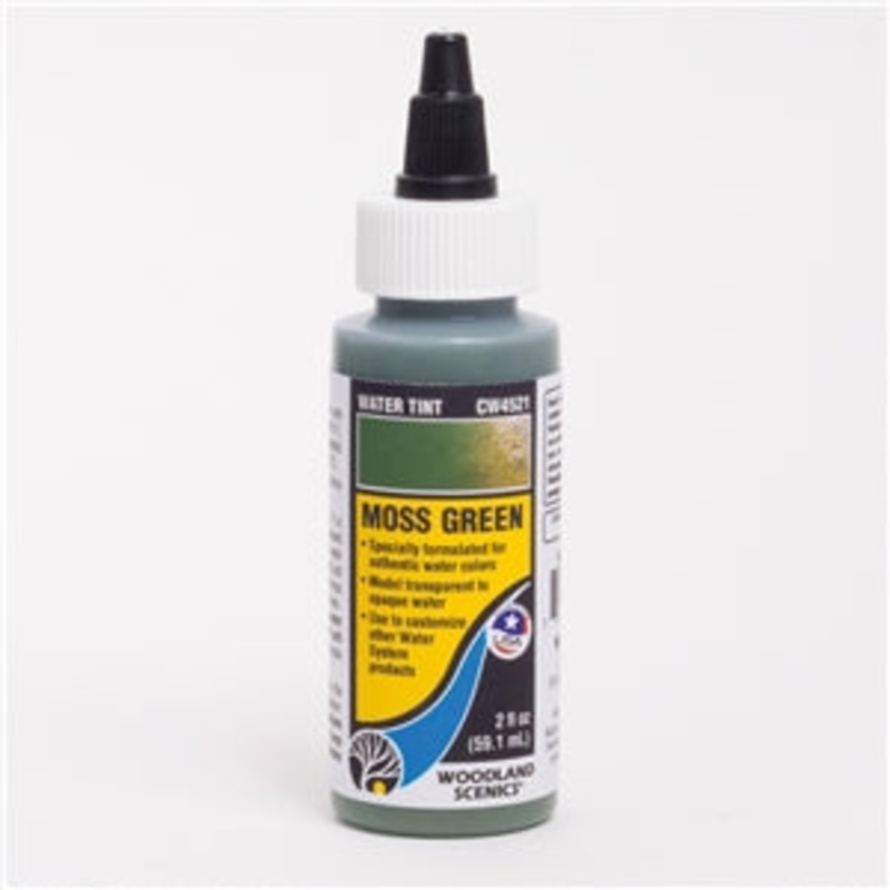 WOODLAND SCENICS CW4521  MOSS GREEN WATER TINT