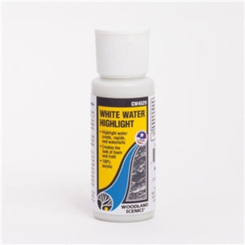 WOODLAND SCENICS CW4529  WHITE WATER TINT