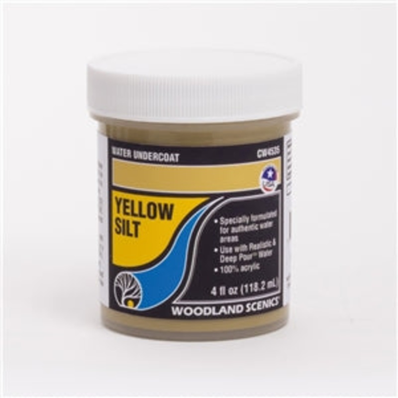 WOODLAND SCENICS CW4535  YELLOW SILT WATER UNDERCOAT
