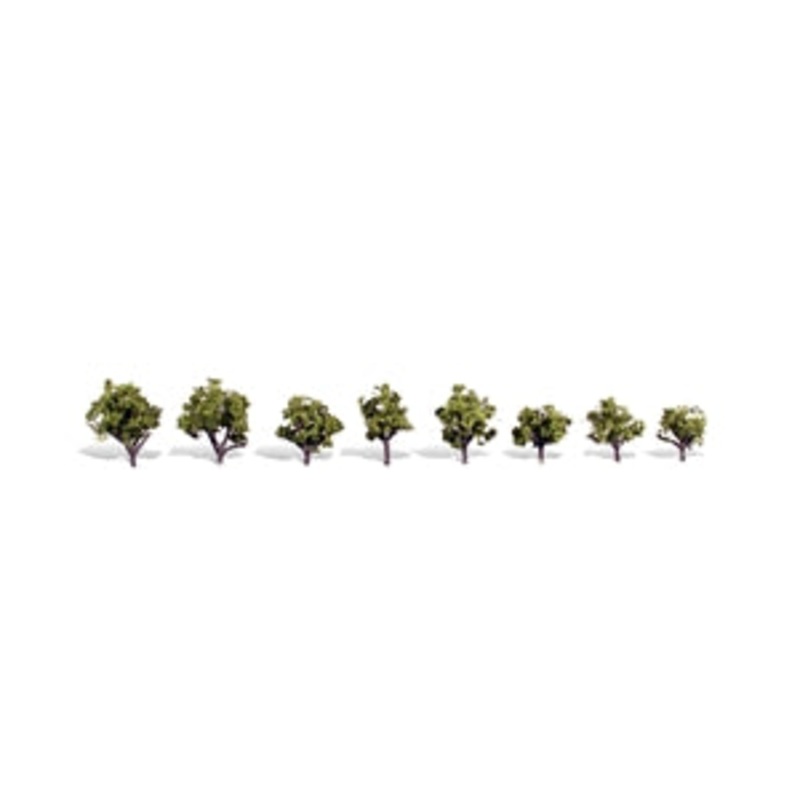 WOODLAND SCENICS EARLY LIGHT TREES TR3545  3/4 in - 1 1/4 in (1.9 cm - 3.17 cm)