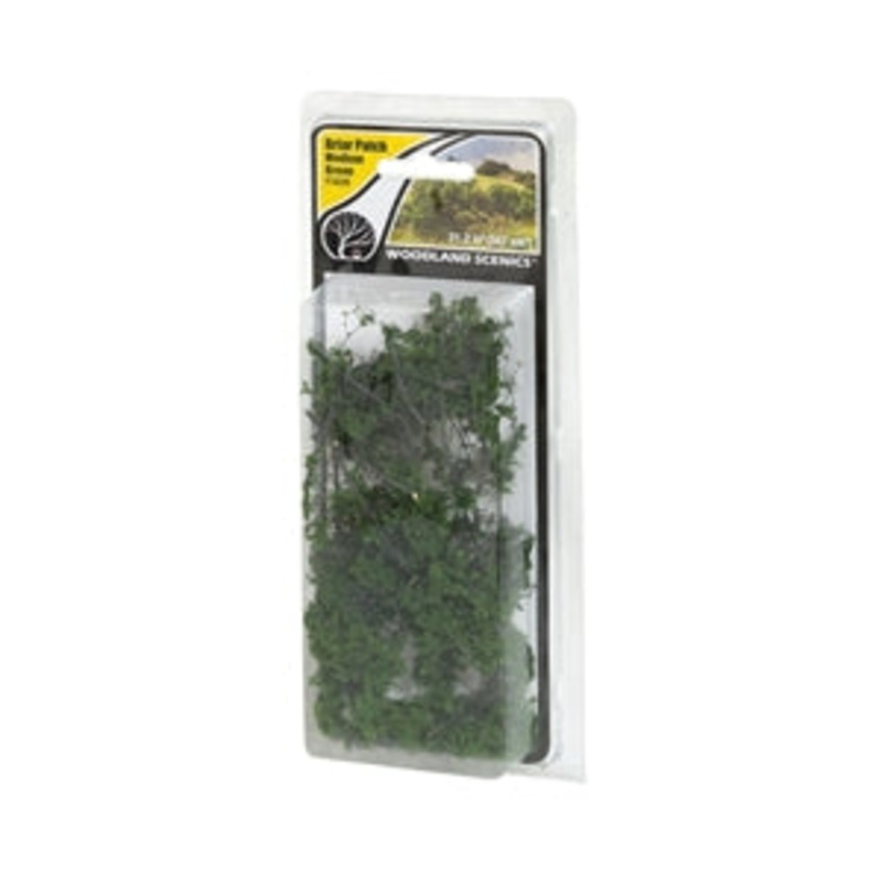 WOODLAND SCENICS FS638 BRIAR PATCH MEDIUM GREEN