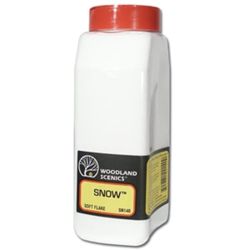 WOODLAND SCENICS SN140 SOFT FLAKE SNOW