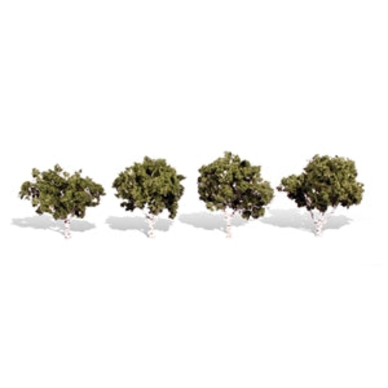WOODLAND SCENICS TR3533  2"-3" Classic Waters Edge (4/Pk)