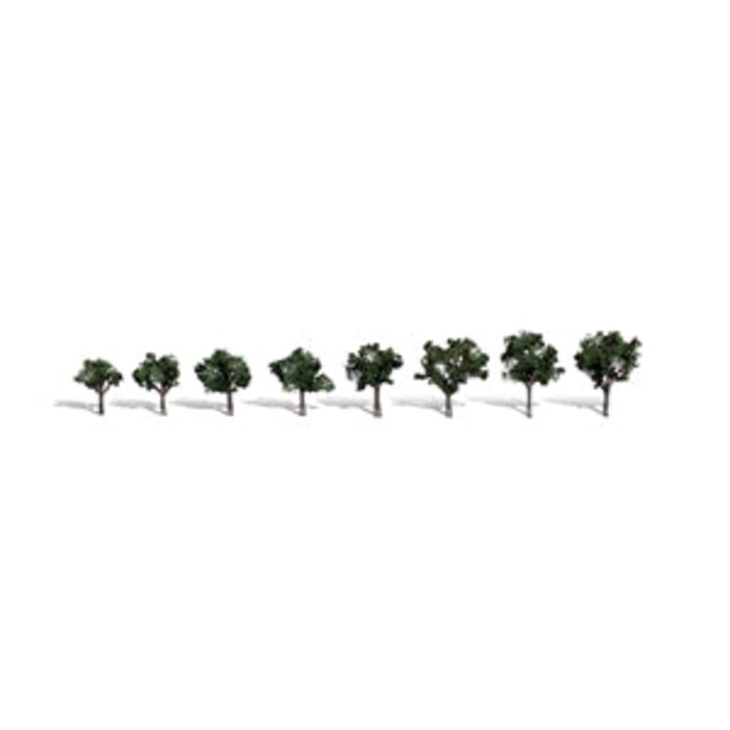 WOODLAND SCENICS TR3547  3/4 in - 1 1/4 in (1.9 cm - 3.17 cm) 8 pk