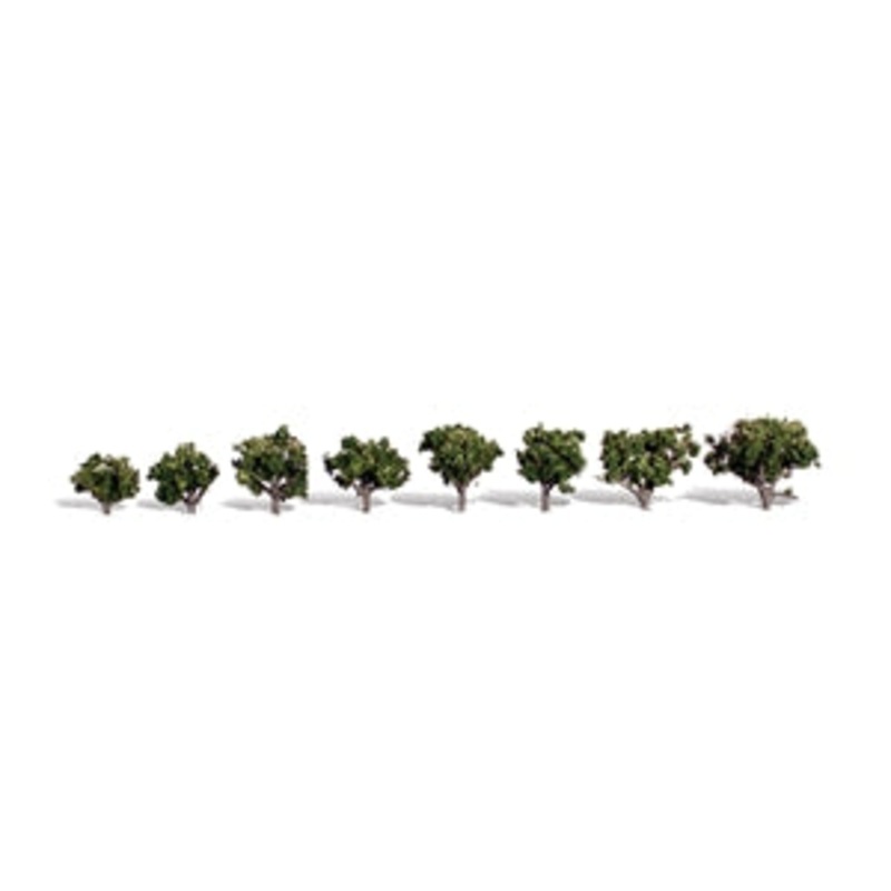 WOODLAND SCENICS TREES  TR 3501 "-1" Classic Sun Kissed (8/Pk)