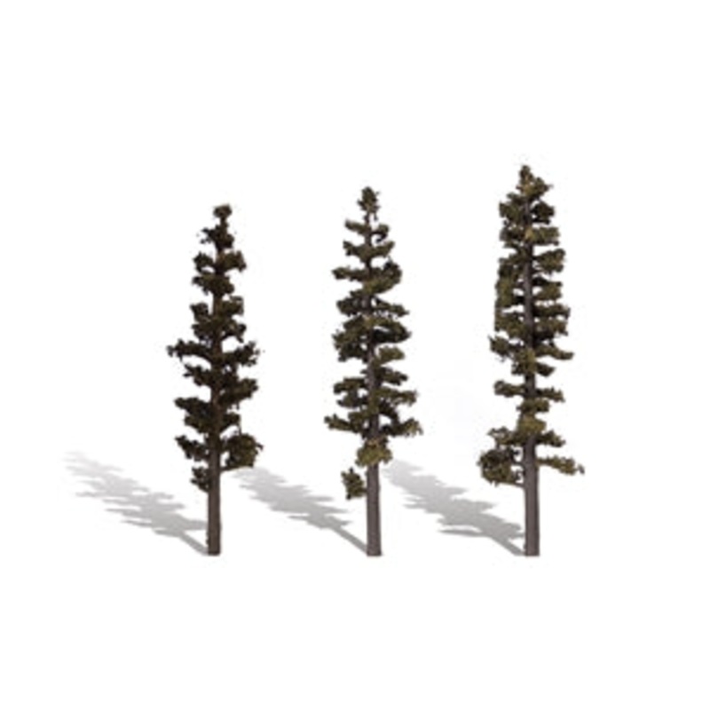 WOODLAND SCENICS TREES  TR3562 6"-7" Classic Standing Timber (3/Pk)