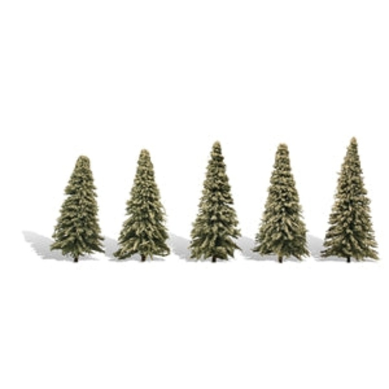 WOODLAND SCENICS TREES  TR3566 2 "-3 " Classic Blue Needle (5/Pk)