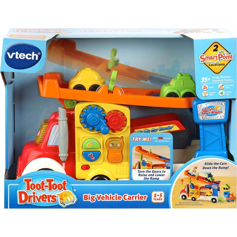 VTECH 521103 TOOT TOOT DRIVERS BIG VEHICLE CARRIER