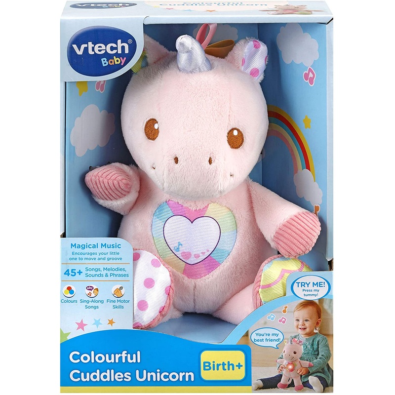VTECH 528103 COLOURFUL CUDDLES UNICORN