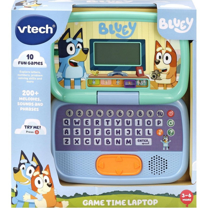 VTECH 530903 BLUEYS GAME TIME LAPTOP
