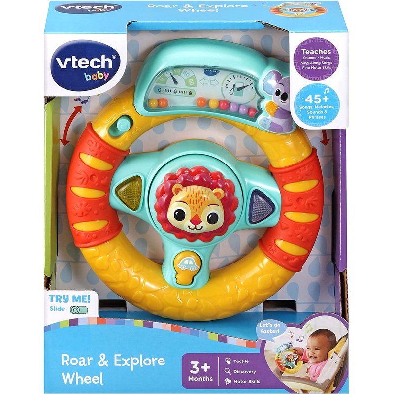 VTECH 536603 BABY ROAR & EXPLORE WHEEL