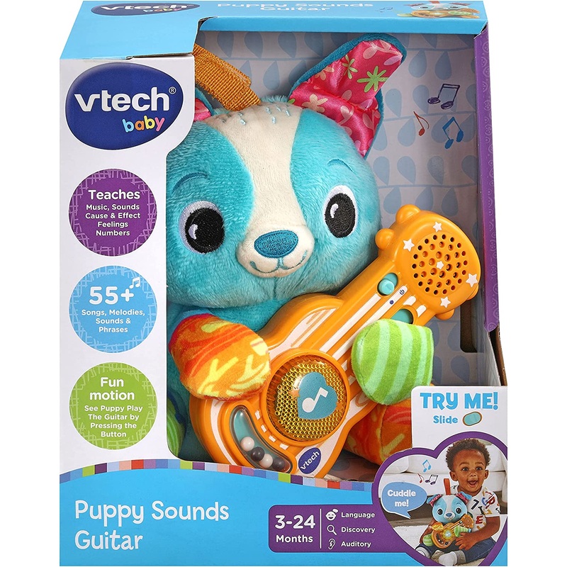 VTECH 555003 BABY PUPPY SOUNDS GUITAR