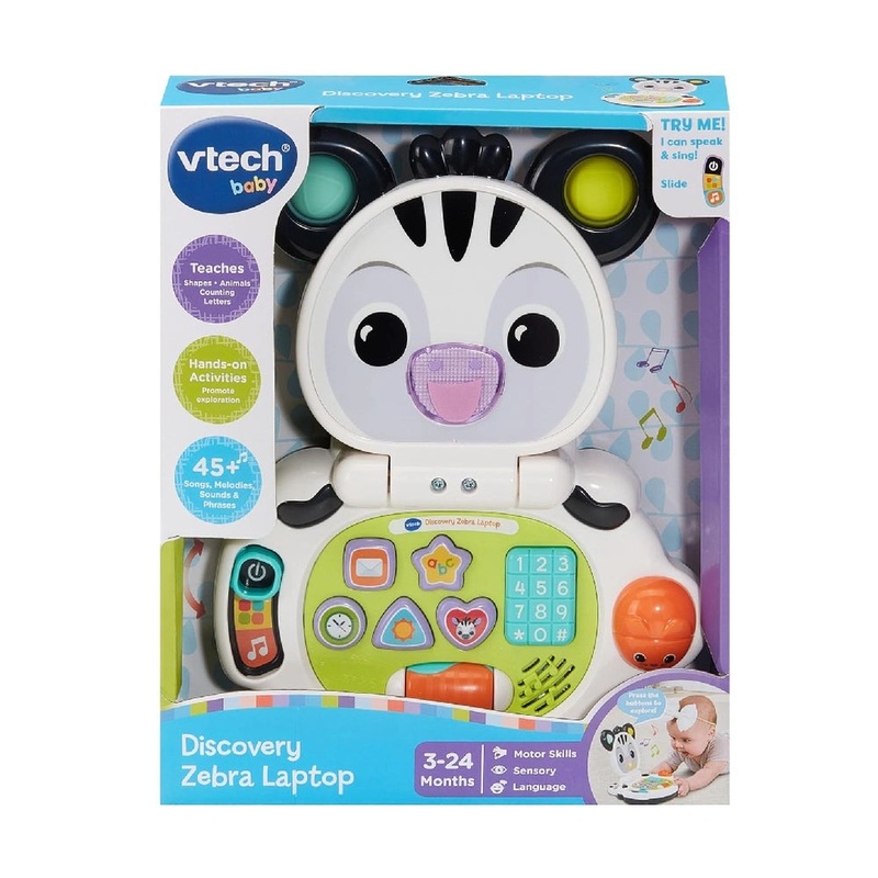 VTECH 564703 DISCOVERY ZEBRA LAPTOP