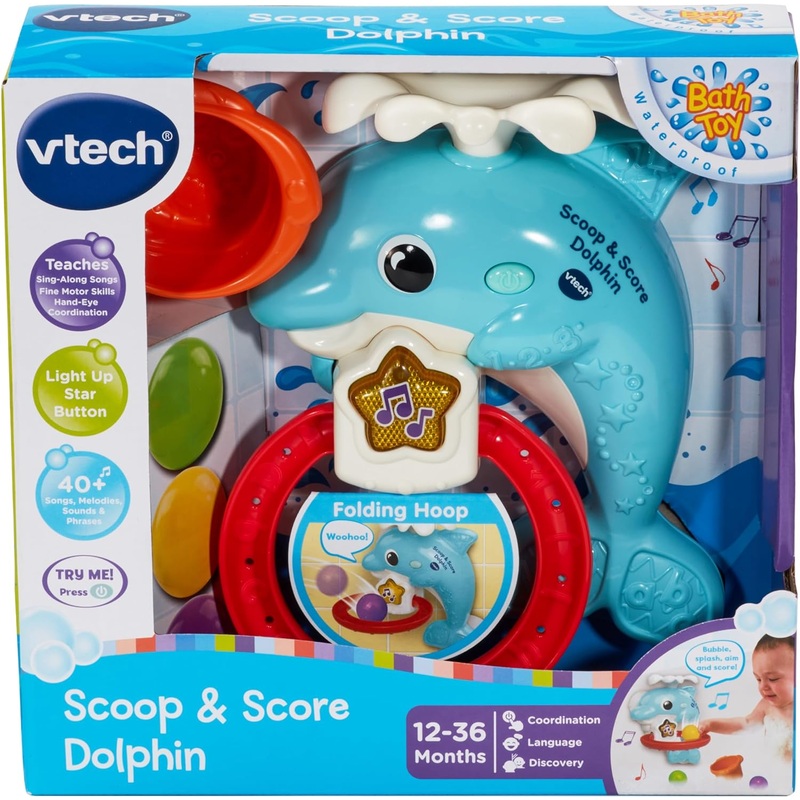 VTECH 568003 SCOOP & SCORE DOLPHIN