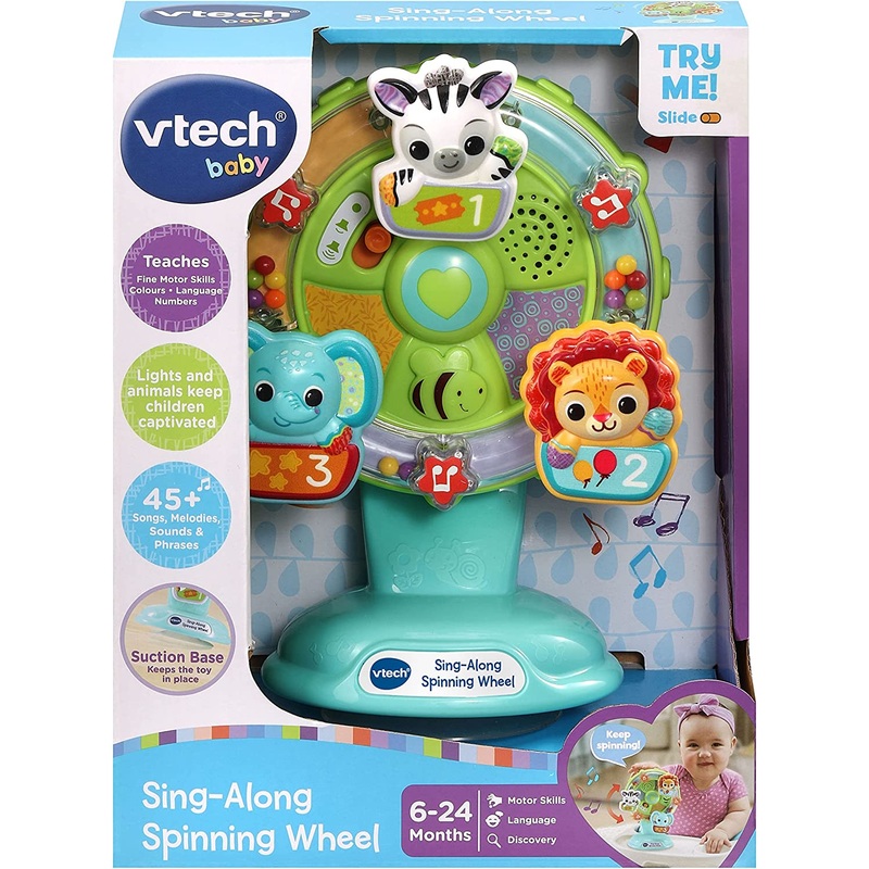 VTECH BABY 165963 SING ALONG SPINNING WHEEL
