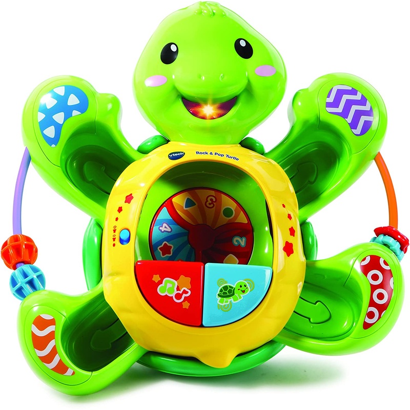 VTECH BABY 506103 ROCK & POP TURTLE