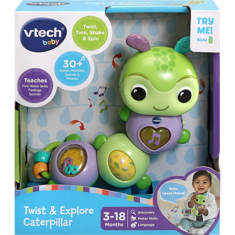 VTECH BABY 536403 TWIST & EXPLORE CATERPILLAR