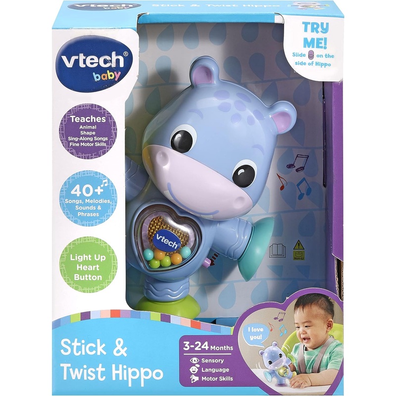 VTECH BABY 550303 STICK & TWIST HIPPO