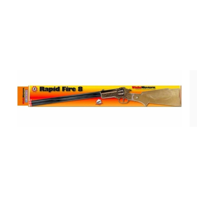 WICKE WESTERN P8405 RAPID FIRE 8 SHOT RIFLE CAP GUN