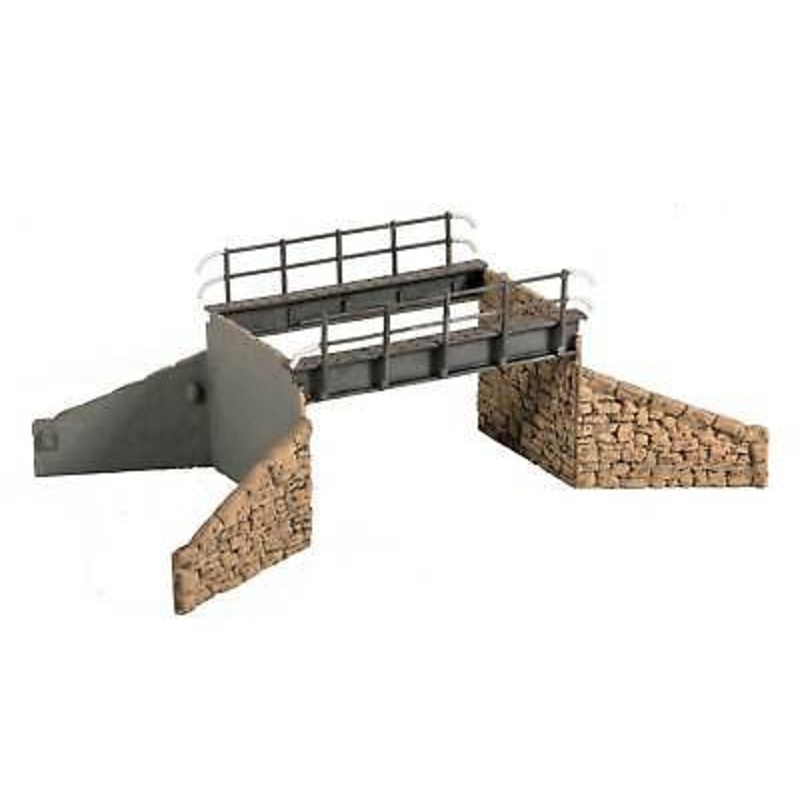 WILLS SS28 OCCUPATIONAL BRIDGE WITH STONE ABUTMENTS