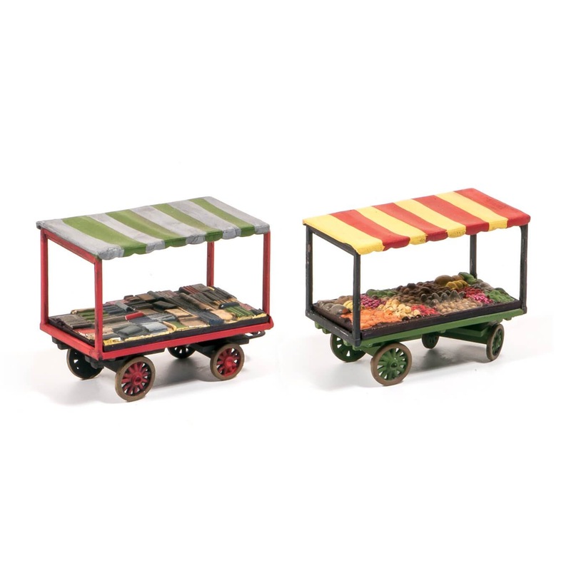 WILLS SS37 MARKET TRADERS BARROW STALLS 2