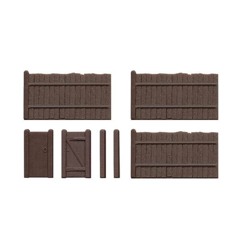 WILLS SS44 LARCH LAP FENCING 00 SCALE
