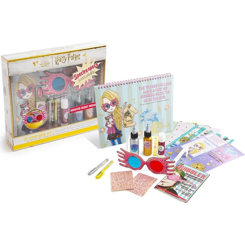 WIZARDING WORLD HARRY POTTER 3D SCRAPBOOK KIT