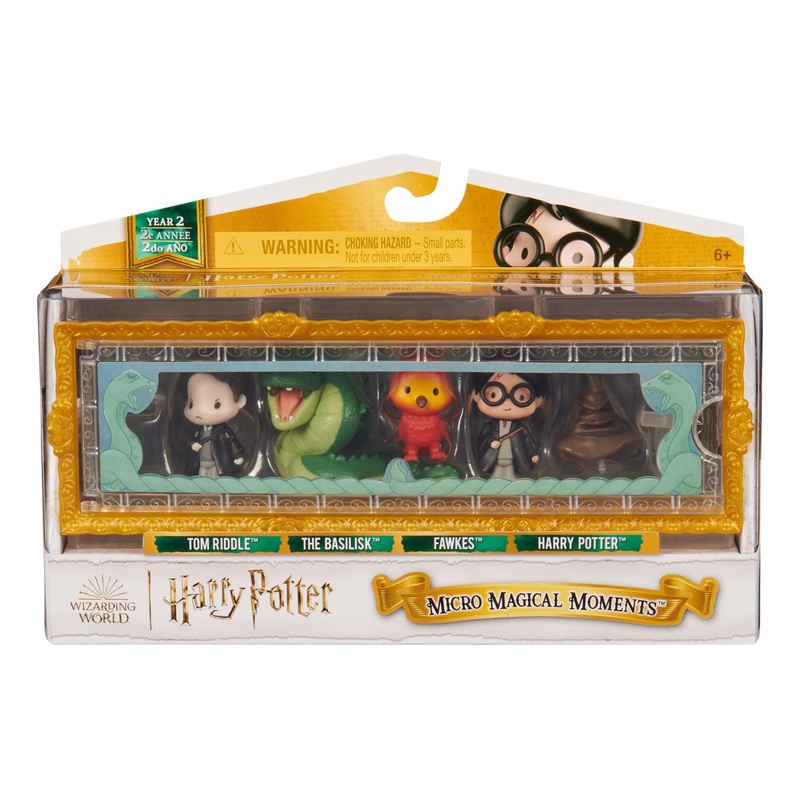 WIZARDING WORLD MAGICAL MICRO MAGICAL MOMENTS YEAR 2 COLLECTIBLE CHAMBER SCENE