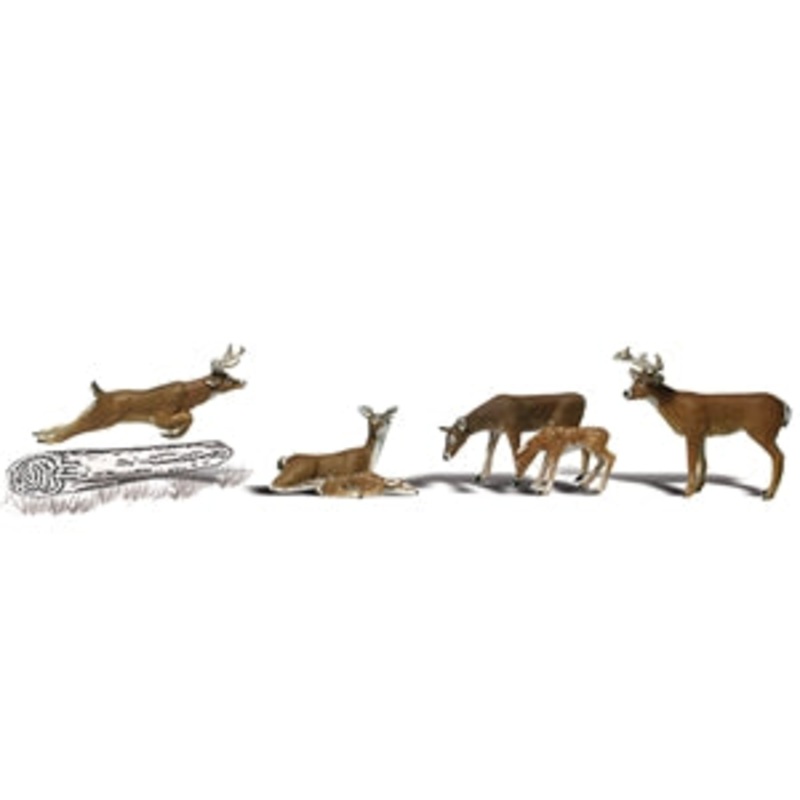 WOODLAND SCENICS A1884 DEER   HO/ OO FIGURES