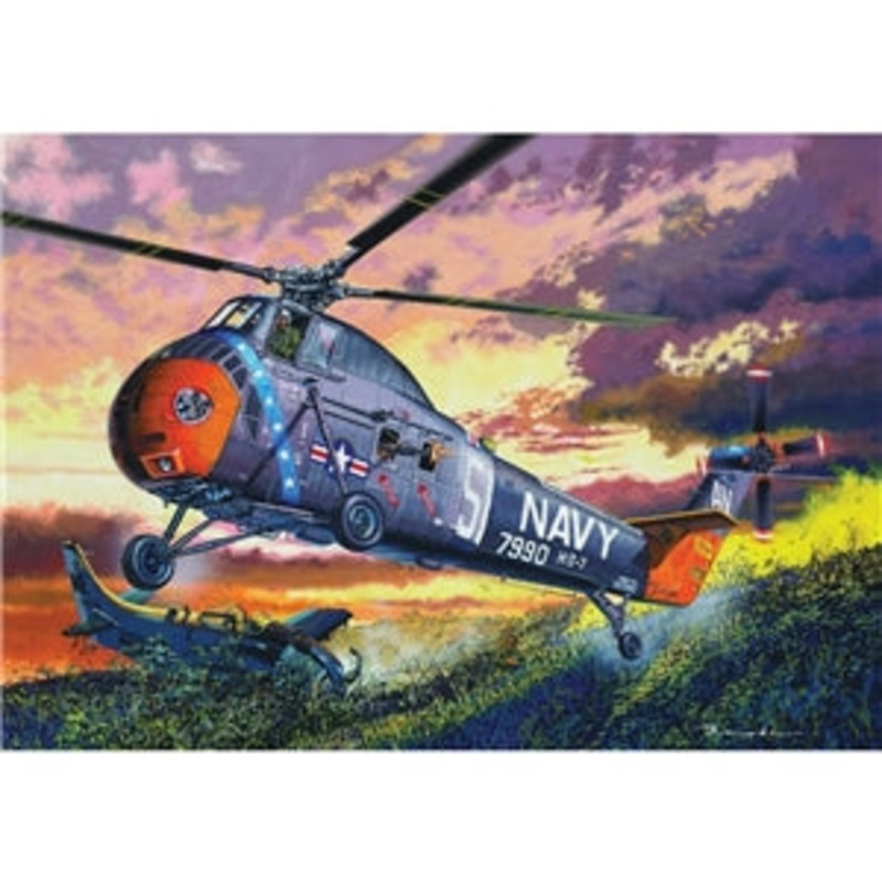 TRUMPETER 02882 CH-34 US NAVY RESCUE 1/48 SCALE