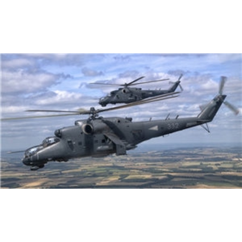 TRUMPETER 05829 Soviet Army Mi-24P Hind-F Helicopter 1/48 SCALE