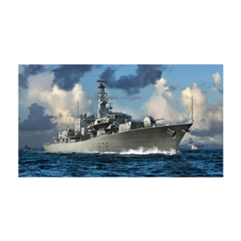 TRUMPETER 06719 HMS KENT TYPE 23 FRIGATE  F78  1/700 SCALE