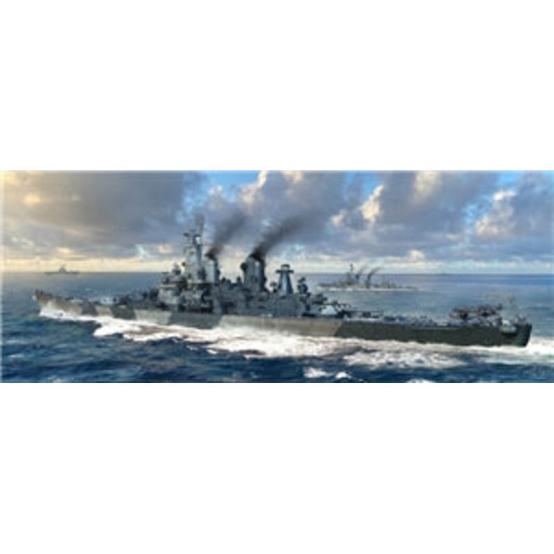 TRUMPETER 06749 USS Iowa BB-61 WWII Fast Battleship  1/700 SCALE