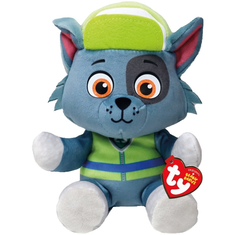 TY 44019 PAW PATROL ROCKY BEANIE BABIES