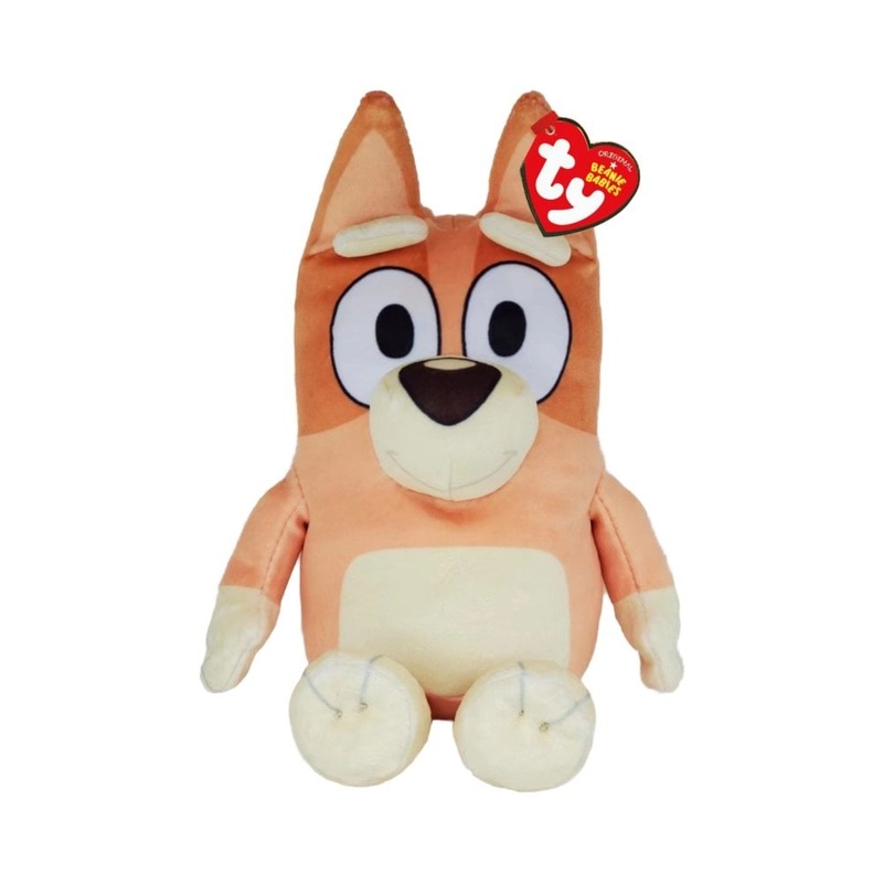 TY 44029 BLUEY BINGO BEANIE BABIES PLUSH TOY