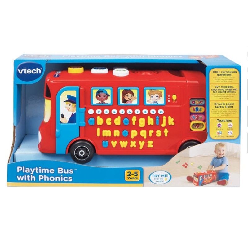 VTECH 150003 PLAYTIME BUS WITH PHONICS