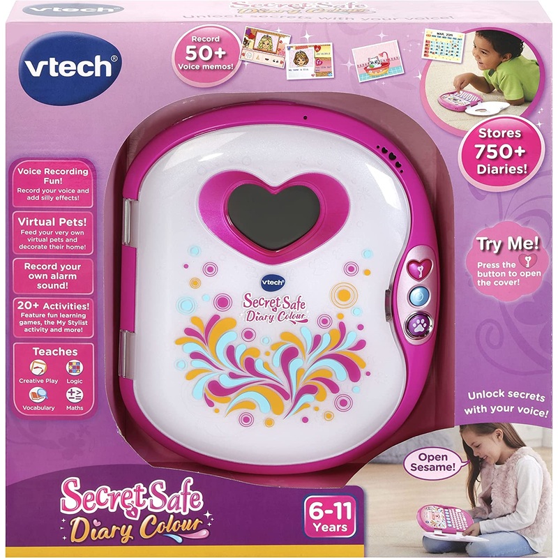 VTECH 177903 SECRET SAFE DIARY COLOUR