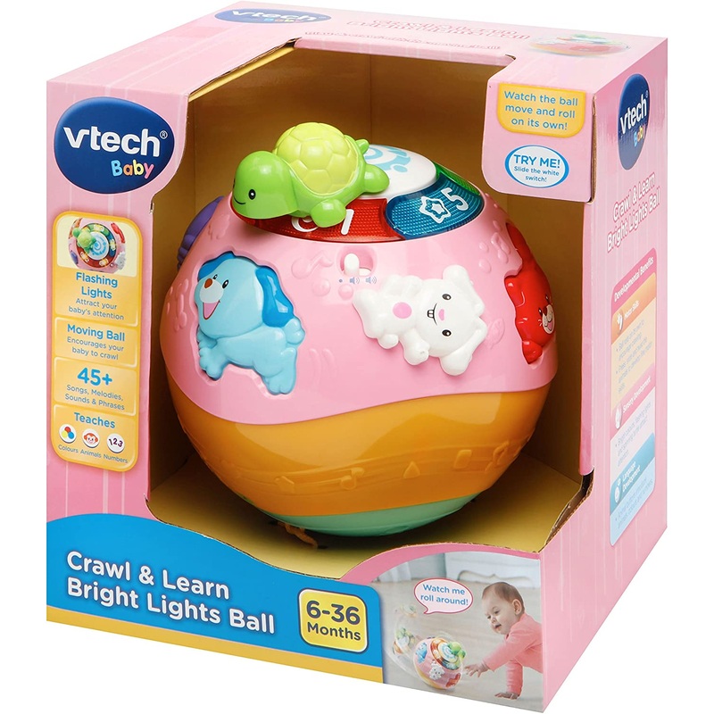 VTECH 184953 CRAWL AND LEARN BRIGHT LIGHTS BALL