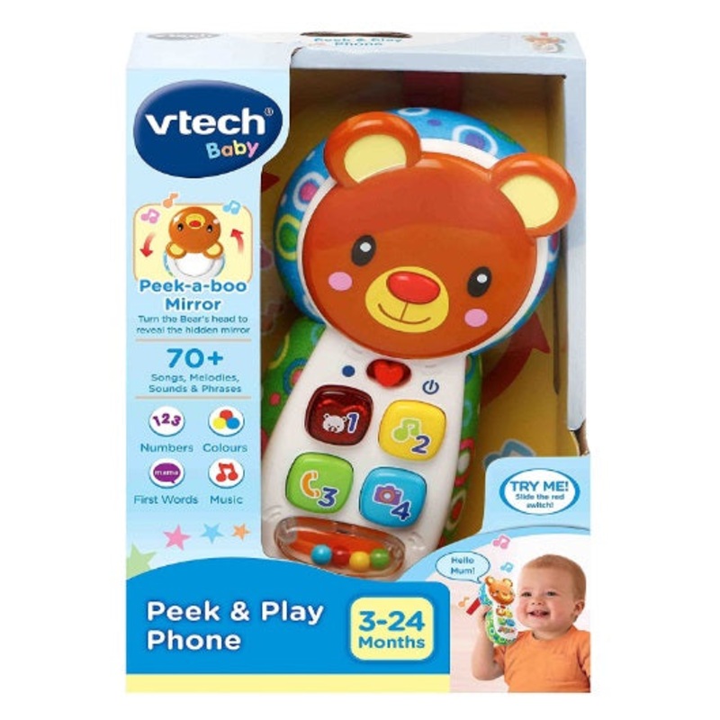 VTECH 502703 PEEK & PLAY PHONE