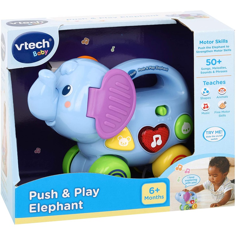 VTECH 513603 BABY PUSH & PLAY ELEPHANT