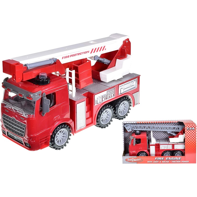 TOYMASTER TY5524 FIRE ENGINE WITH LIGHTS AND SOUND (2 DESIGNS 1 SUPPLIED AT RANDOM)