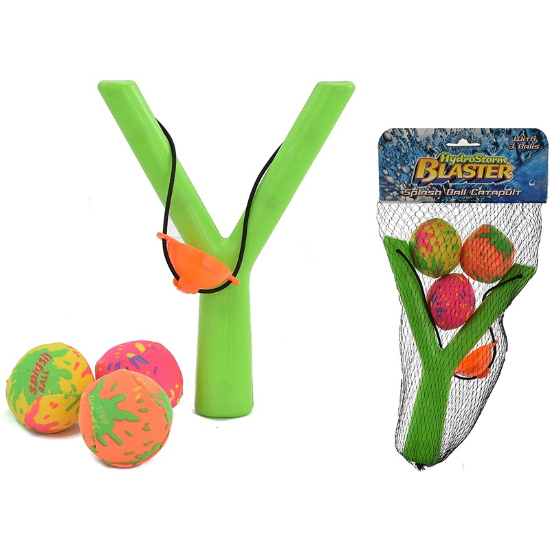 TOYMASTER TY6606 HYDROSTORM SPLASH BALL CATAPULT WITH 3 BALLS