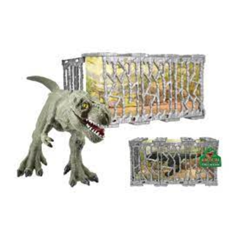 TOYMASTER TY7948 JURASSIC ERA T-REX DINOSAUR IN CAGE
