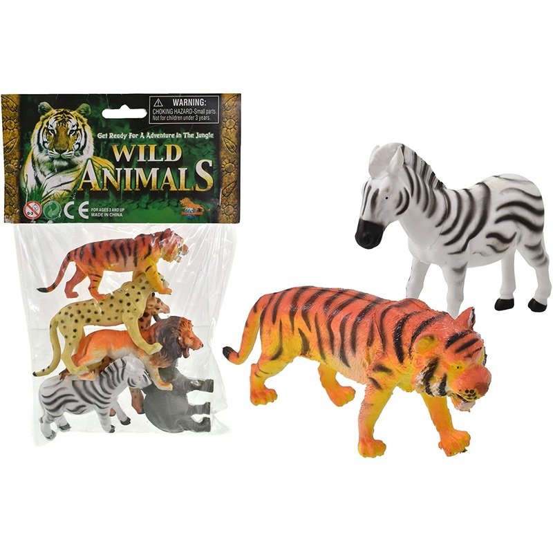 TOYMASTER TY9866 WILD ANIMALS 6 PACK