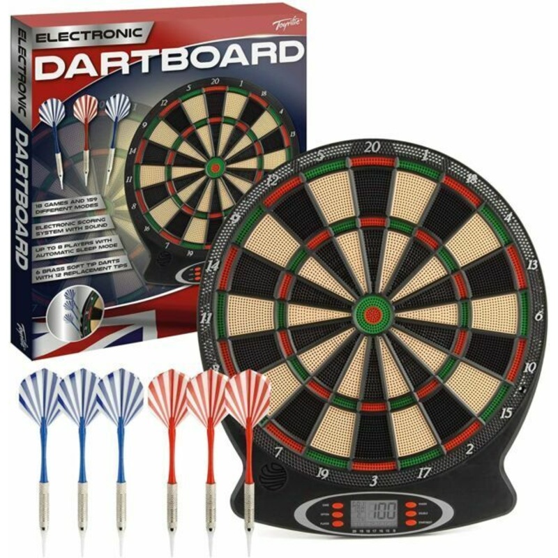 TOYRIFIC TY5806 ELECTRONIC SCORING SOFT TIP DARTBOARD