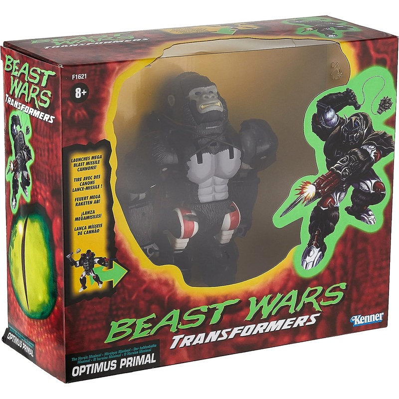 TRANSFORMERS BEAST WARS F1621 THE HEROIC MAXIMAL OPTIMUS PRIMAL