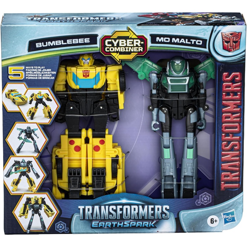 TRANSFORMERS F8439 EARTH SPARK BUMBLEBEE & MO MALTO